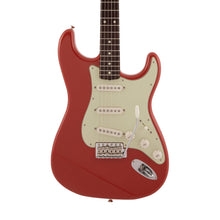 Fender Japan Traditional II 60s Stratocaster Electric Guitar, RW FB, Fiesta Red