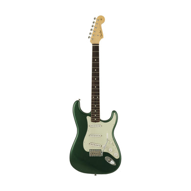 [PREORDER] Fender Japan Traditional II 60s Stratocaster Electric Guitar, RW FB, Aged Sherwood Green Metallic