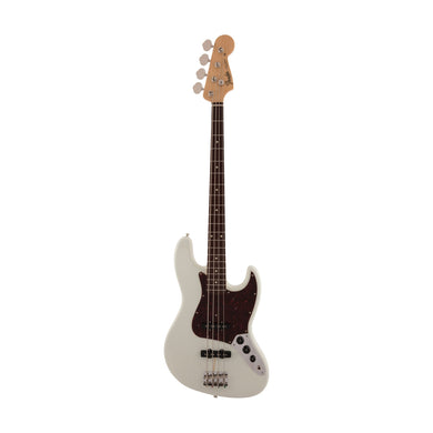 [PREORDER 2 WEEKS] Fender Japan Traditional II 60s Jazz Bass Guitar, RW FB, Olympic White