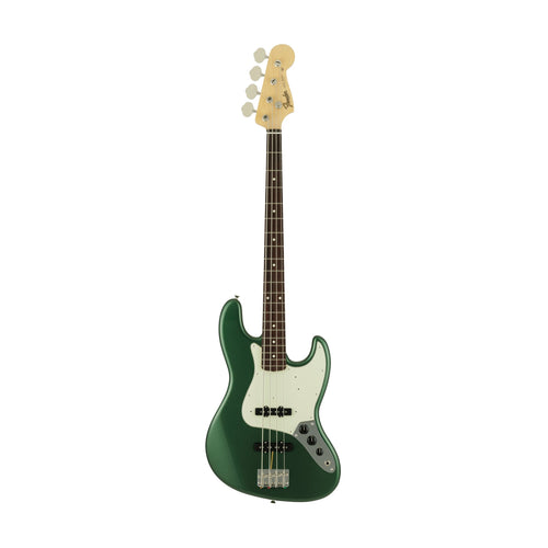 [PREORDER] Fender Japan Traditional II 60s Jazz Bass Guitar, RW FB, Aged Sherwood Green Metallic