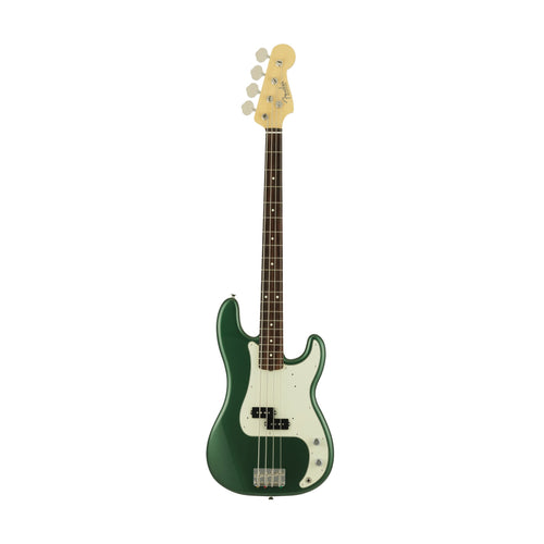 [PREORDER] Fender Japan Traditional II 60s Precision Bass Guitar, RW FB, Aged Sherwood Green Metallic