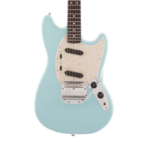 [PREORDER 2 WEEKS] Fender Japan Traditional 60s Mustang Electric Guitar, RW FB, Daphne Blue