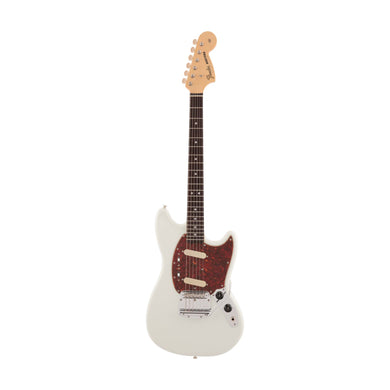 [PREORDER 2 WEEKS] Fender Japan Traditional 60s Mustang Electric Guitar, RW FB, Olympic White