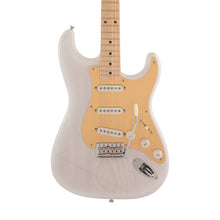 Fender Japan Heritage 50s Stratocaster Electric Guitar, Maple FB, White Blonde