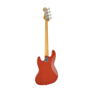 [PREORDER 2 WEEKS] Fender Japan Scandal Tomomi Jazz Bass Guitar, RW FB, Clear Fiesta