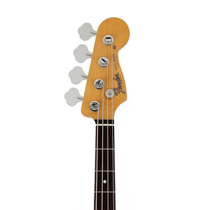 [PREORDER 2 WEEKS] Fender Japan Scandal Tomomi Jazz Bass Guitar, RW FB, Clear Fiesta