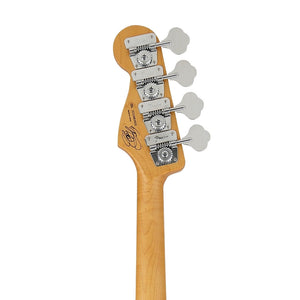 [PREORDER 2 WEEKS] Fender Japan Scandal Tomomi Jazz Bass Guitar, RW FB, Clear Fiesta