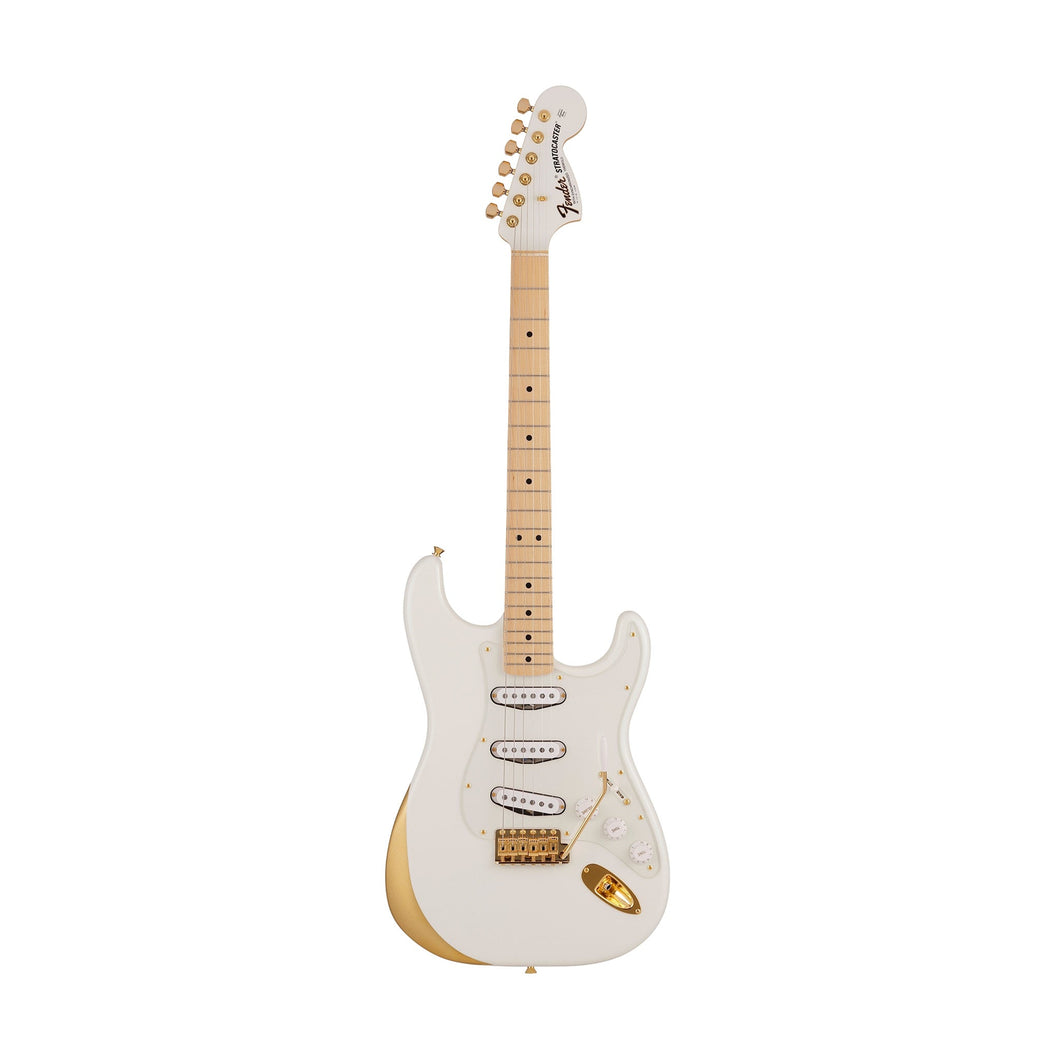 [PREORDER 2 WEEKS] Fender Japan Ken Stratocaster Experiment NO.1 Electric Guitar, Maple FB, White