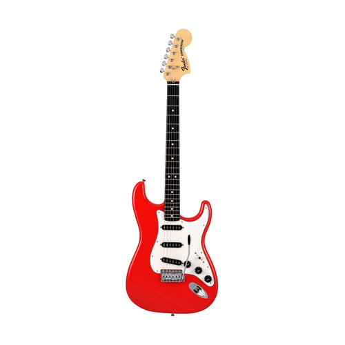 [PREORDER 2 WEEKS] Fender Japan Limited International Color Stratocaster Electric Guitar, RW FB, Morocco Red