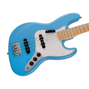 [PREORDER 2 WEEKS] Fender Japan Limited International Color Jazz Bass Electric Guitar, Maple FB, Maui Blue