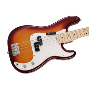 [PREORDER 2 WEEKS] Fender Japan Limited International Color Precision Bass Electric Guitar, Maple FB, Sienna Burst