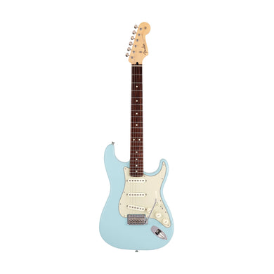 [PREORDER 2 WEEKS] Fender Japan Junior Collection Stratocaster Electric Guitar, RW FB, Satin Daphne Blue