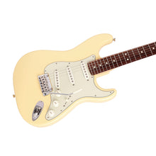 [PREORDER 2 WEEKS] Fender Japan Junior Collection Stratocaster Electric Guitar, RW FB, Satin Vintage White