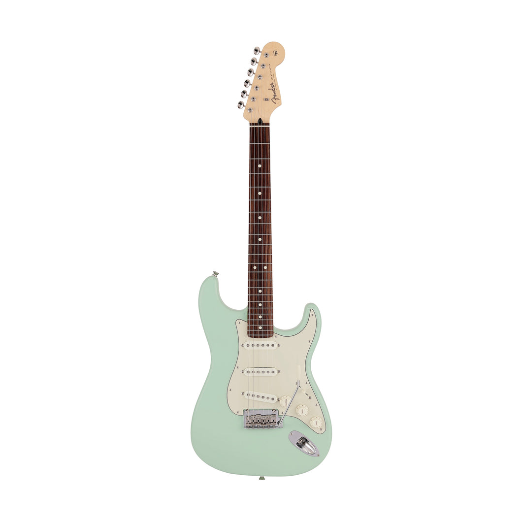 [PREORDER 2 WEEKS] Fender Japan Junior Collection Stratocaster Electric Guitar, RW FB, Satin Surf Green