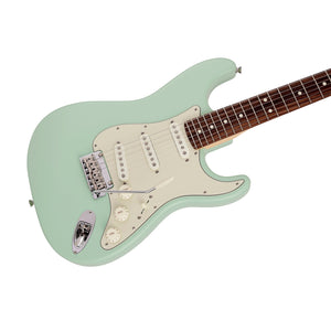 [PREORDER 2 WEEKS] Fender Japan Junior Collection Stratocaster Electric Guitar, RW FB, Satin Surf Green