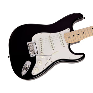 [PREORDER 2 WEEKS] Fender Japan Junior Collection Stratocaster Electric Guitar, Maple FB, Black