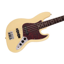 [PREORDER 2 WEEKS] Fender Japan Junior Collection Jazz Bass Guitar, RW FB, Satin Vintage White