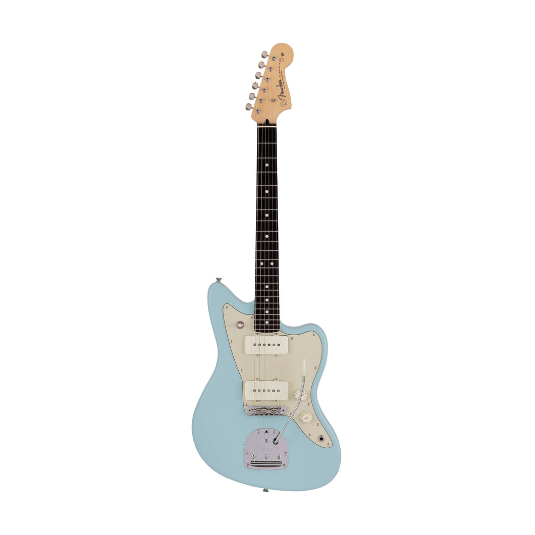 [PREORDER] Fender Japan Junior Collection Jazzmaster Electric Guitar, RW FB, Satin Daphne Blue