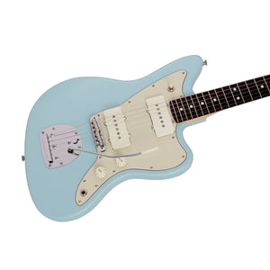 [PREORDER] Fender Japan Junior Collection Jazzmaster Electric Guitar, RW FB, Satin Daphne Blue