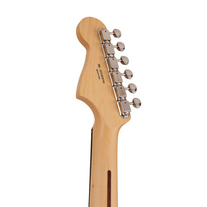 [PREORDER] Fender Japan Junior Collection Jazzmaster Electric Guitar, RW FB, Satin Daphne Blue
