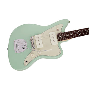 [PREORDER] Fender Japan Junior Collection Jazzmaster Electric Guitar, RW FB, Satin Surf Green