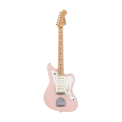 [PREORDER] Fender Japan Junior Collection Jazzmaster Electric Guitar, Maple FB, Satin Shell Pink