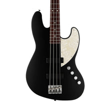 Fender Japan Elemental Jazz Bass HH Guitar, RW FB, Stone Black