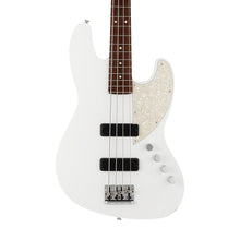 Fender Japan Elemental Jazz Bass HH Guitar, RW FB, Nimbus White