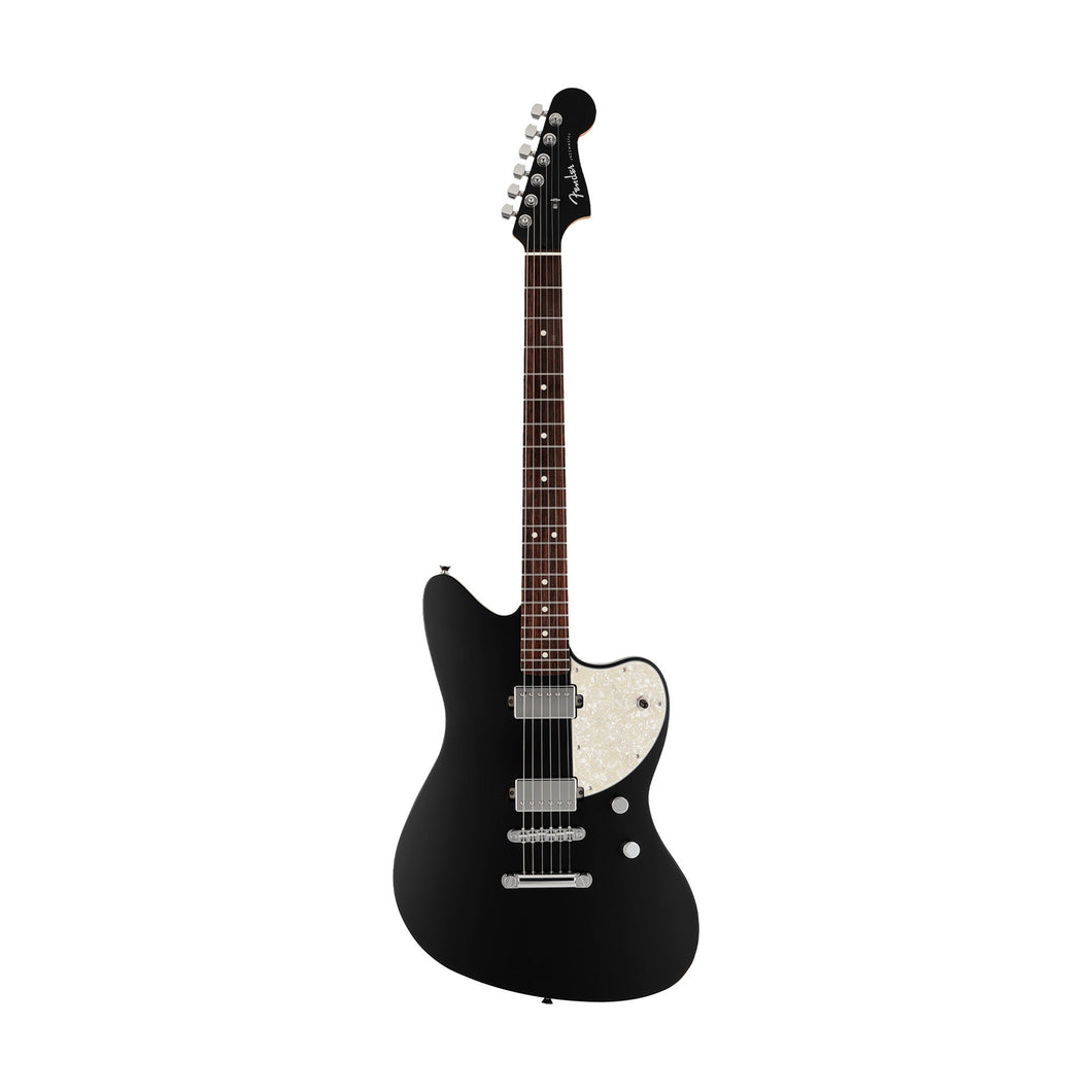 [PREORDER] Fender Japan Elemental Jazzmaster HH Electric Guitar, RW FB, Stone Black