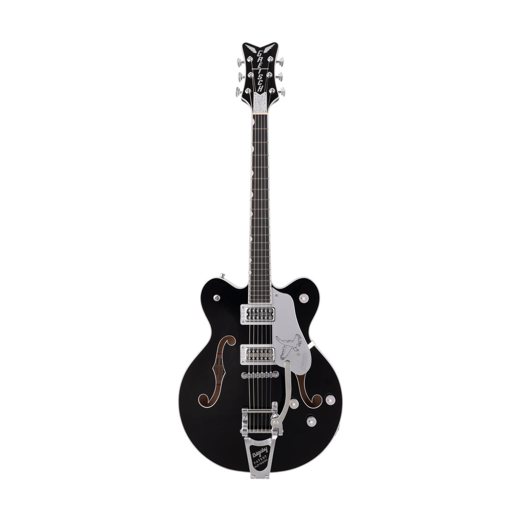 [PREORDER] Gretsch G6636TSL Players Edition Silver Falcon Center Block Double Cut w/Bigsby Electric Guitar, Black