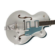 [PREORDER] Gretsch G6118T-140 PRO 140th Anniversay Hollowbody Guitar w/Bigsby, 2-Tone Pure/Stone Platinum