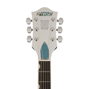 [PREORDER] Gretsch G6118T-140 PRO 140th Anniversay Hollowbody Guitar w/Bigsby, 2-Tone Pure/Stone Platinum