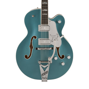 [PREORDER] Gretsch G6136T-140 PRO 140th Falcon Hollowbody Guitar w/Bigsby, 2-Tone Stone/Pure Platinum