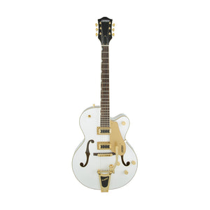 [PREORDER] Gretsch G5420TG Electromatic Hollowbody Singlecut Electric Guitar w/Bigsby, White w/ Gold Hardware