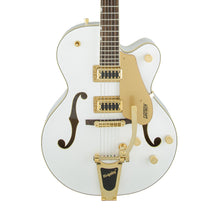 [PREORDER] Gretsch G5420TG Electromatic Hollowbody Singlecut Electric Guitar w/Bigsby, White w/ Gold Hardware
