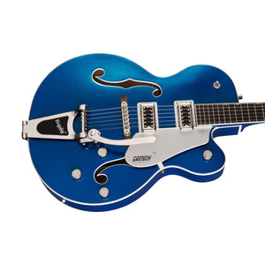 [PREORDER] Gretsch G5420T Electromatic Classic Hollow Body Single-Cut Bigsby Electric Guitar, Azure Metallic