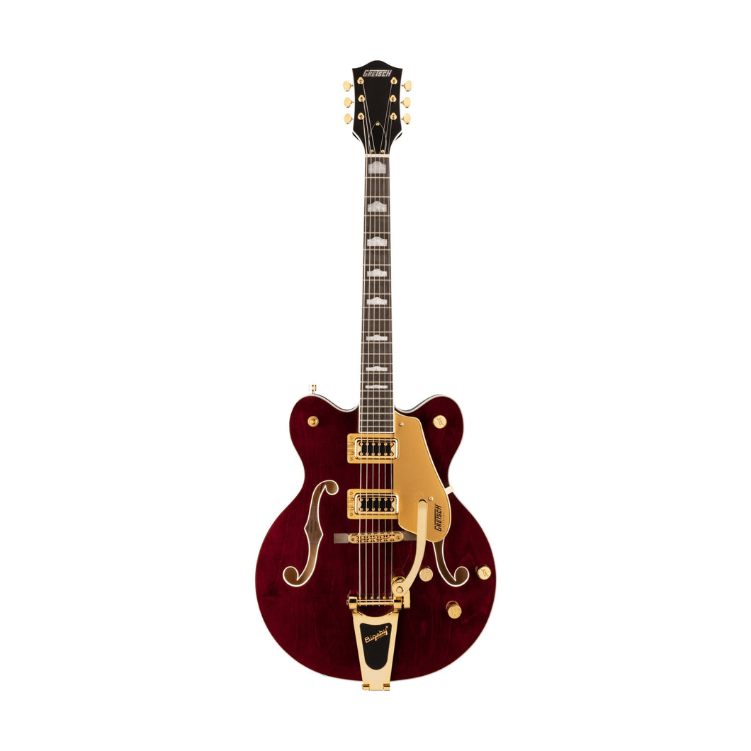 [PREORDER 2 WEEKS] Gretsch G5422TG Electromatic Classic Hollow Body Double-Cut Bigsby Electric Guitar, Walnut Stain