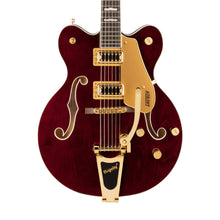 [PREORDER 2 WEEKS] Gretsch G5422TG Electromatic Classic Hollow Body Double-Cut Bigsby Electric Guitar, Walnut Stain