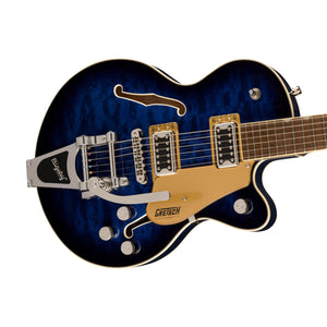 [PREORDER] Gretsch G5655T-QM Electromatic Center Block Jr. SC Quilted w/ Bigsby Guitar, Maple FB, Hudson Sky