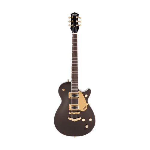 [PREORDER] Gretsch FSR G5220G Electromatic Jet BT Single-Cut Guitar w/V-Stoptail and Gold Hardware, Black Gold