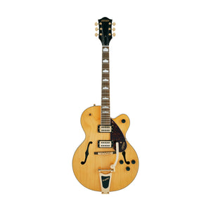 [PREORDER] Gretsch G2410TG Streamliner Hollow Body Single-Cut Electric Guitar, Laurel FB, Village Amber