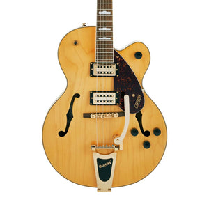 [PREORDER] Gretsch G2410TG Streamliner Hollow Body Single-Cut Electric Guitar, Laurel FB, Village Amber