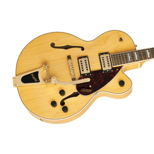 [PREORDER] Gretsch G2410TG Streamliner Hollow Body Single-Cut Electric Guitar, Laurel FB, Village Amber