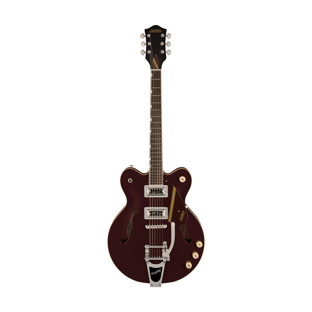 [PREORDER] Gretsch Ltd Ed G2604T Streamliner Rally 2 Center Block Electric Guitar, Laurel FB, Oxblood/Walnut