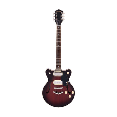 [PREORDER] Gretsch G2655-P90 Streamliner Center Block Jr Electric Guitar, Laurel FB, Claret Burst