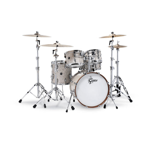 [PREORDER] Gretsch RN2-E605-VP Renown Maple 5-Piece Drum Shell Kit Set (20inch Bass), Vintage Pearl