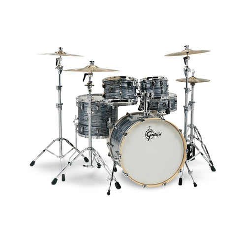 [PREORDER] Gretsch RN2-E825-SOP Renown Maple 5-Piece Drum Shell Kit Set (22inch Bass), Silver Oyster Pearl