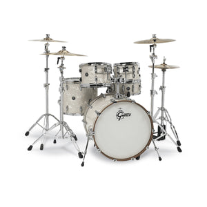 [PREORDER] Gretsch RN2-E825-VP Renown Maple 5-Piece Drum Shell Kit Set (22inch Bass), Vintage Pearl