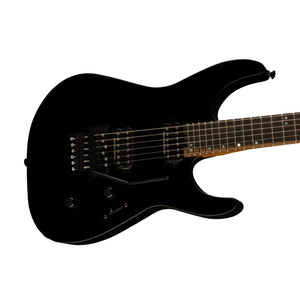 [PREORDER] Jackson American Series Virtuoso Electric Guitar, Streaked Ebony FB, Satin Black
