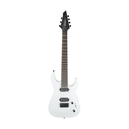 [PREORDER] Jackson Dinky JS32-7 DKA Electric Guitar, Amaranth FB, Snow White